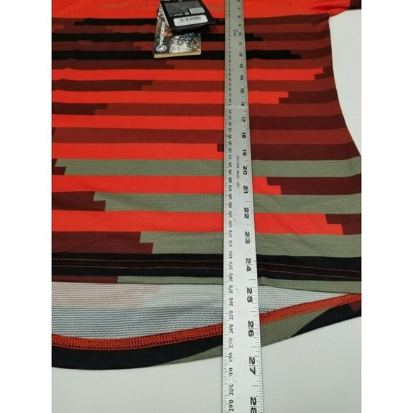 Endura Womens MT500 Supercraft L/S Tee L Recycled Fabric Orange/Black - Picture 8 of 14